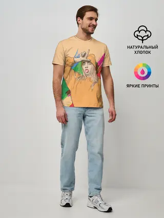 Мужская базовая футболка / BILLIE EILISH