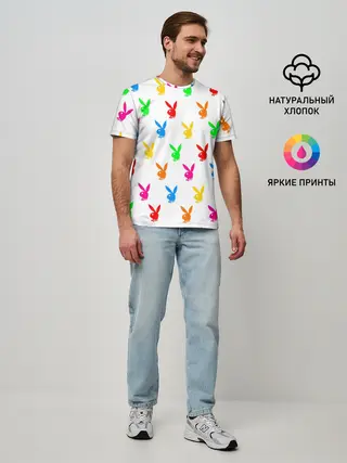 Мужская базовая футболка / PLAYBOY | ПЛЕЙБОЙ