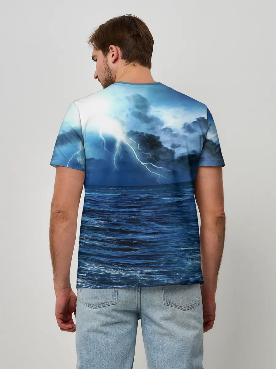 Мужская базовая футболка / God of WAR