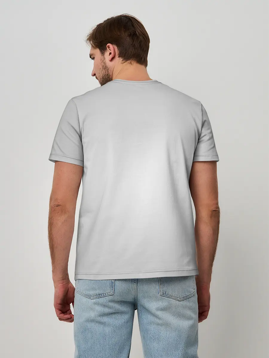 Мужская базовая футболка / Black Mesa