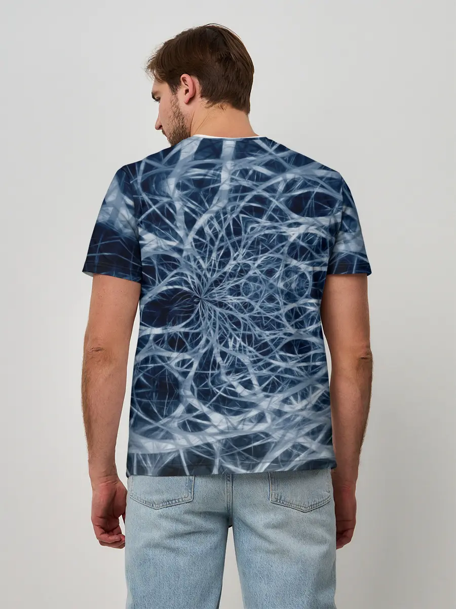 Мужская базовая футболка / Нервная система