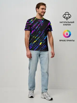 Мужская базовая футболка / OVERLAP