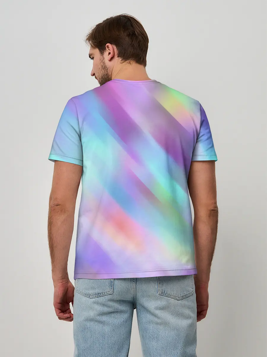 Мужская базовая футболка / ГРАДИЕНТ