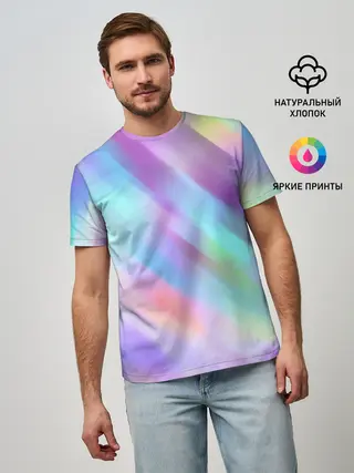Мужская базовая футболка / ГРАДИЕНТ