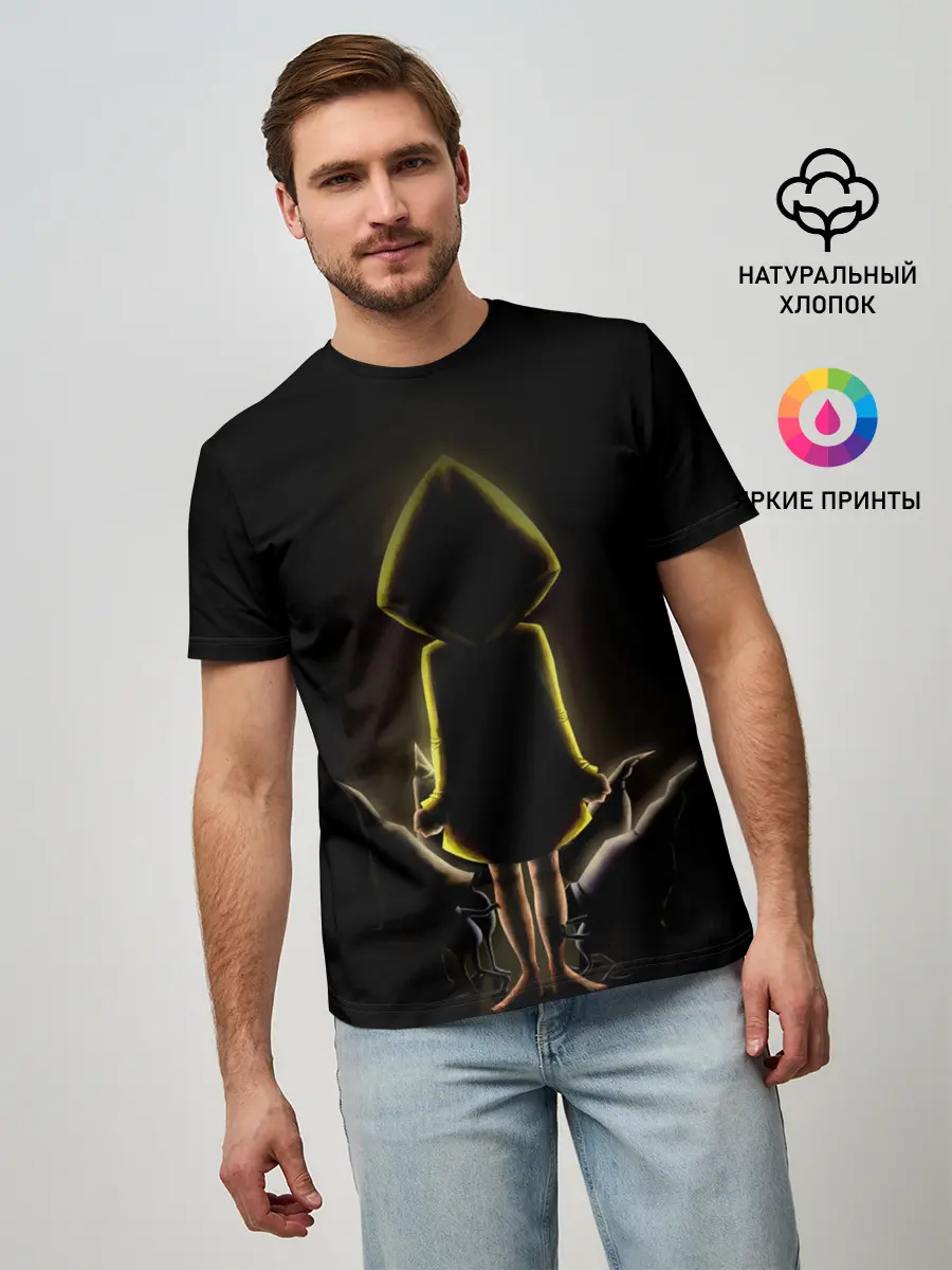 Мужская базовая футболка / Шестая - Little Nightmares