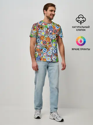 Мужская базовая футболка / Английская Премьер Лига