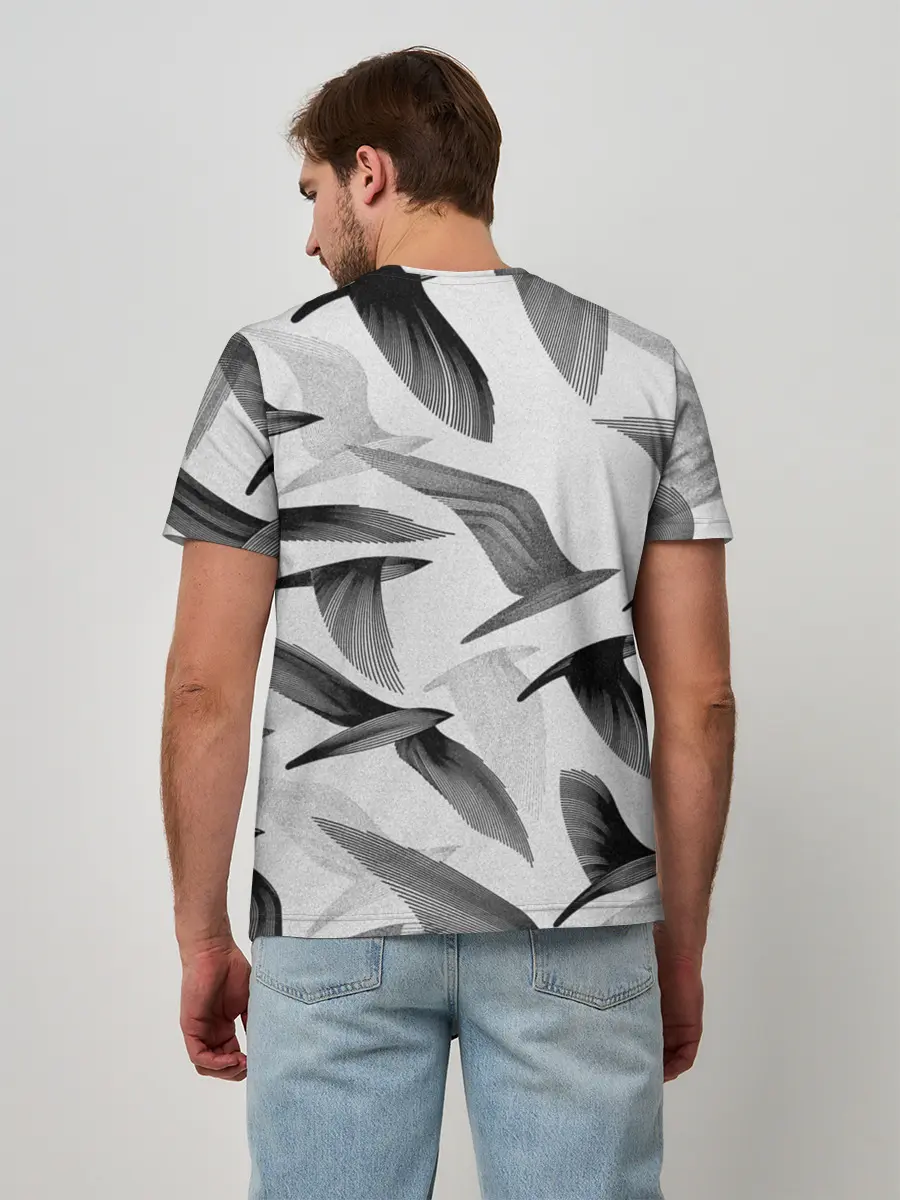 Мужская базовая футболка / Барбер