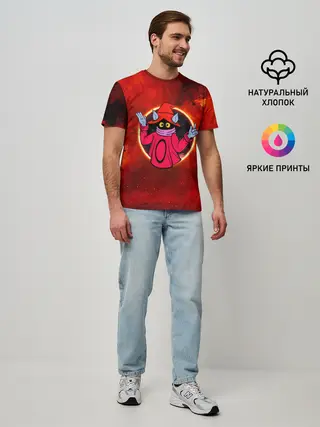 Мужская базовая футболка / COSMO ORKO | ВОЛШЕБНИК ОРКО