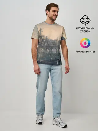 Мужская базовая футболка / The Witcher 3: Wild Hunt