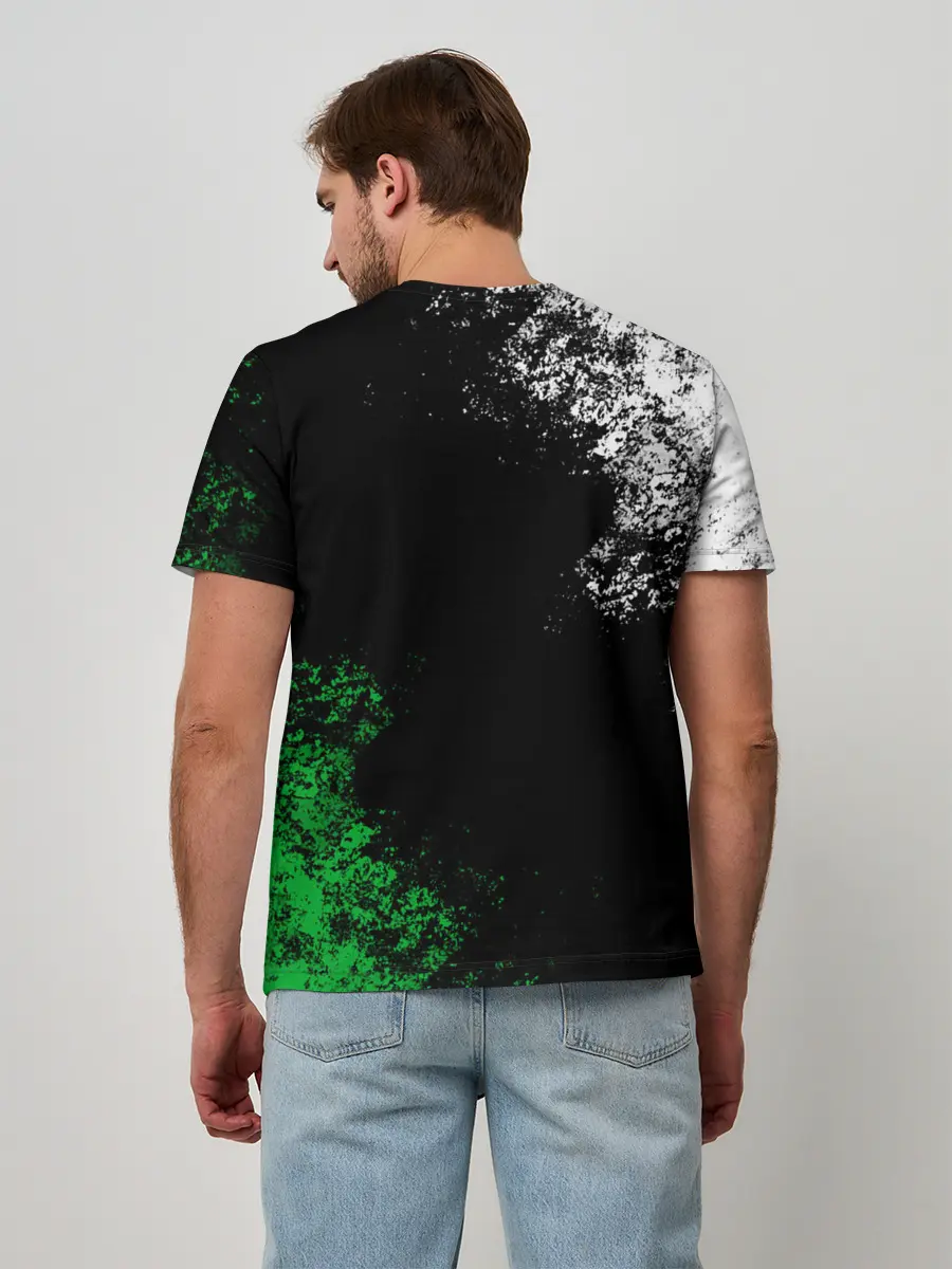 Мужская базовая футболка / Luigis Mansion