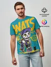 Мужская базовая футболка / Граффити Wats