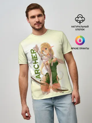 Мужская базовая футболка / Archer