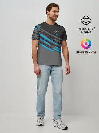 Мужская базовая футболка / MAZDA SPORT