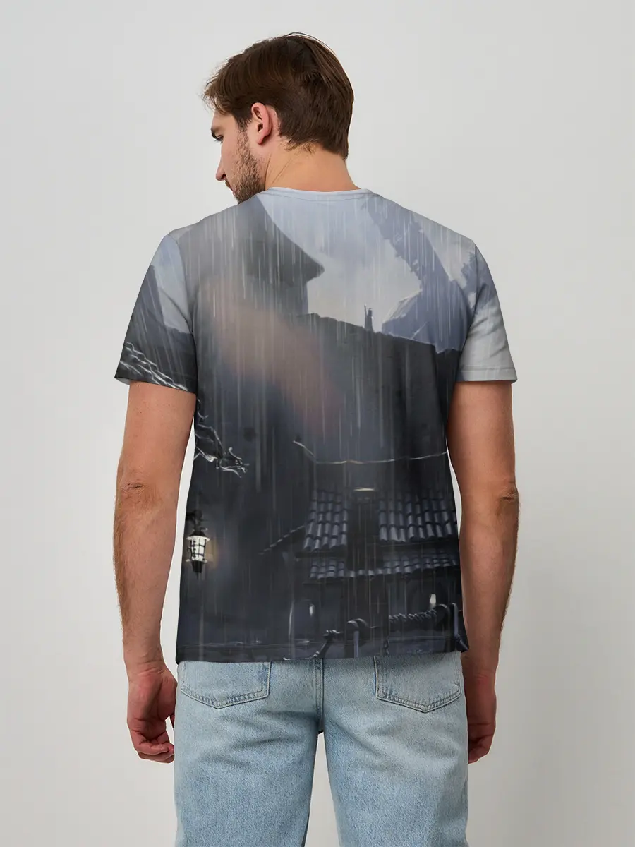 Мужская базовая футболка / The Witcher 3: Wild Hunt