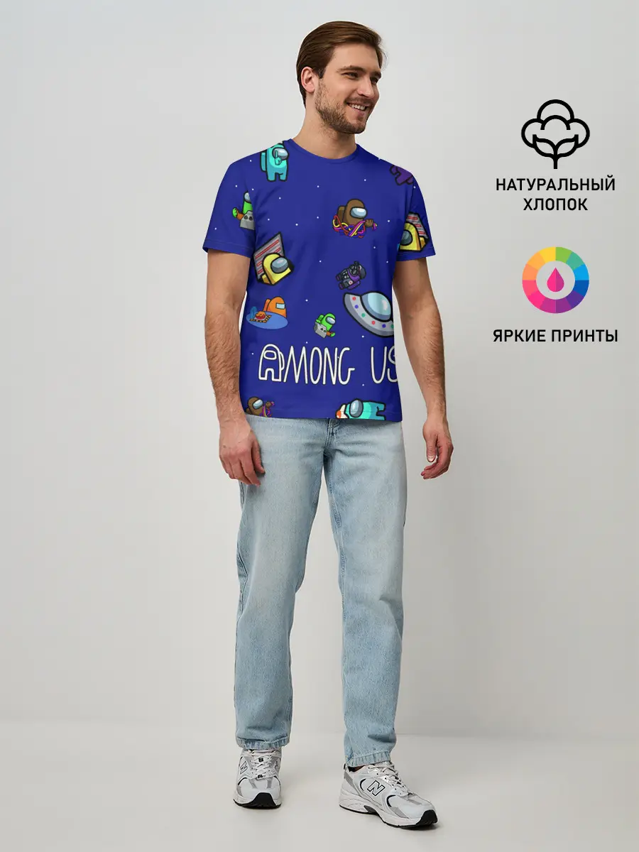 Мужская базовая футболка / Among Us | Game