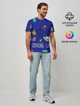 Мужская базовая футболка / Among Us | Game