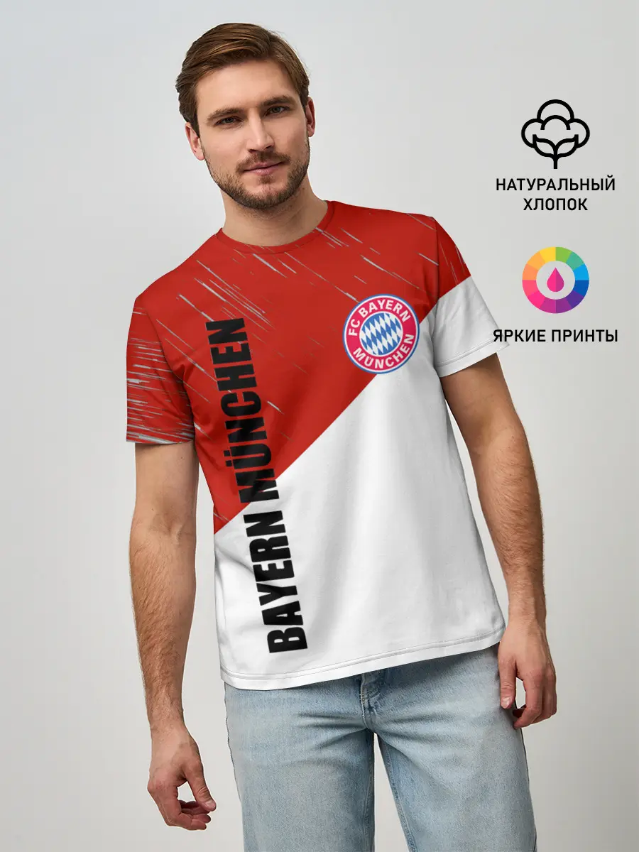 Мужская базовая футболка / Бавария