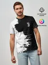 Мужская базовая футболка / Juventus uniform black 2018
