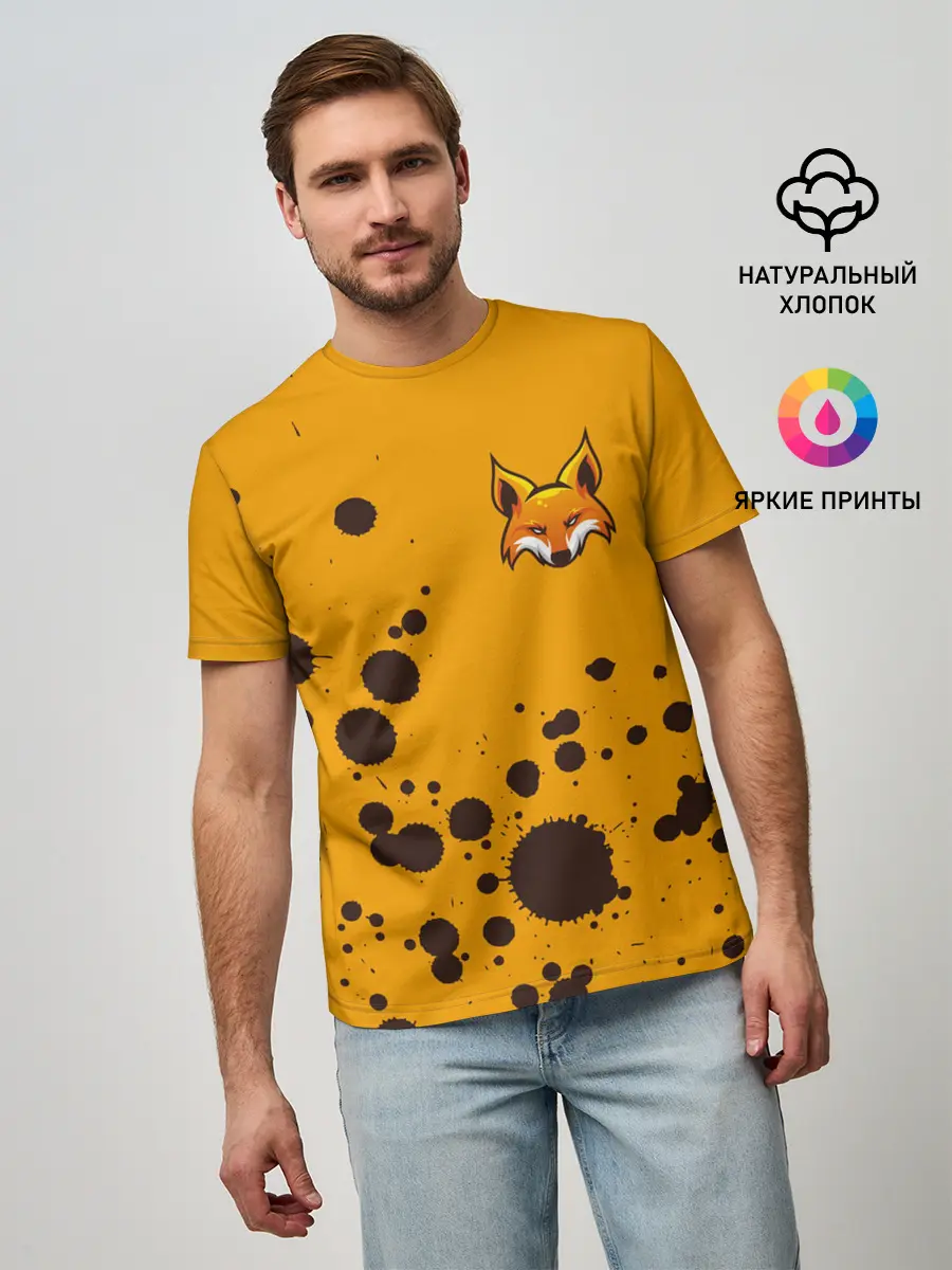 Мужская базовая футболка / FOX