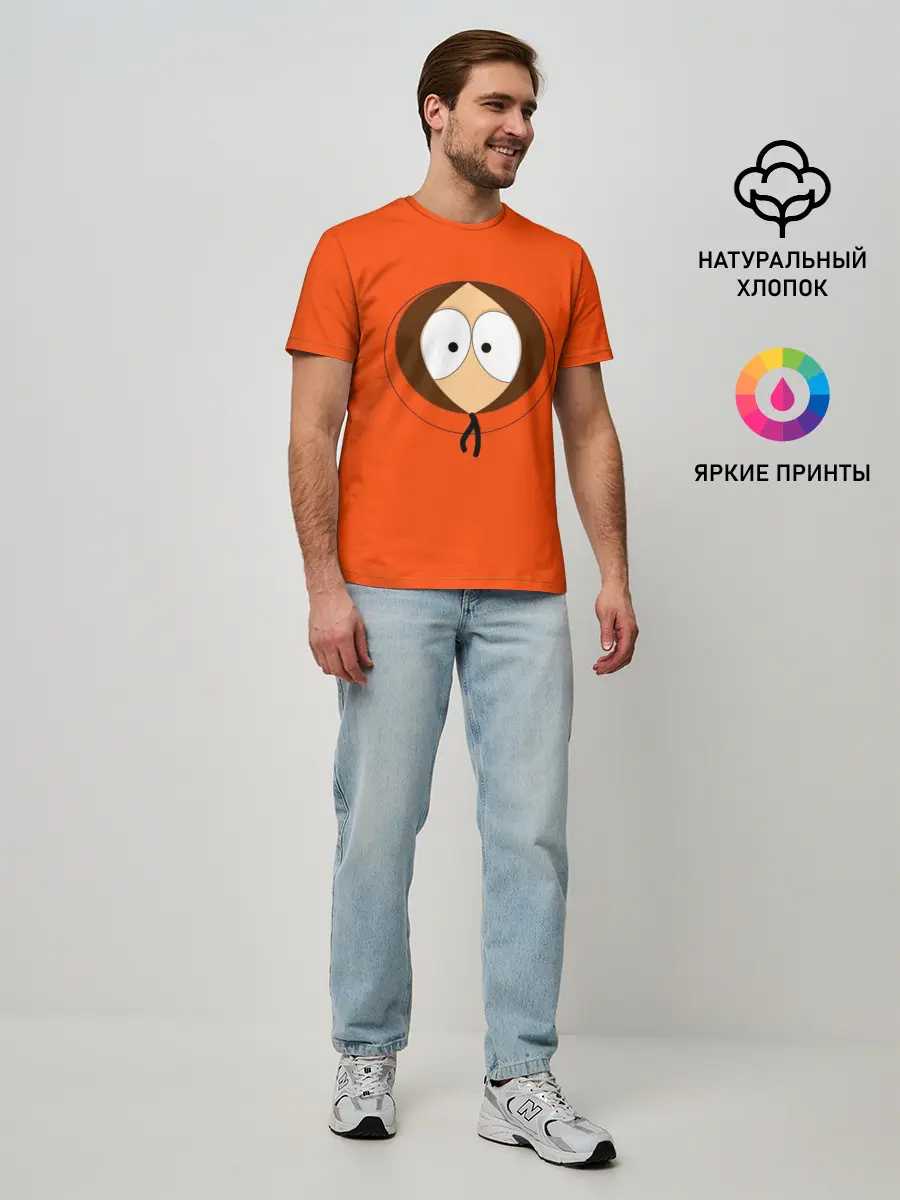 Мужская базовая футболка / Кенни