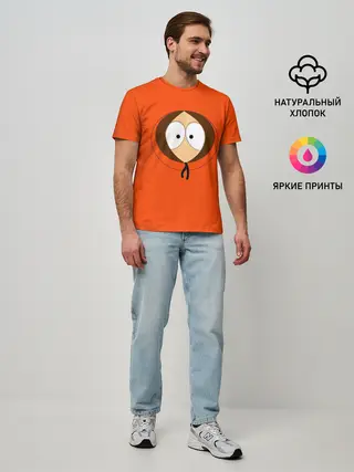 Мужская базовая футболка / Кенни