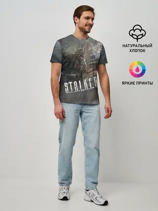 Мужская базовая футболка / Отчуждение | S.T.A.L.K.E.R.