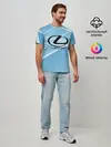 Мужская базовая футболка / lexus