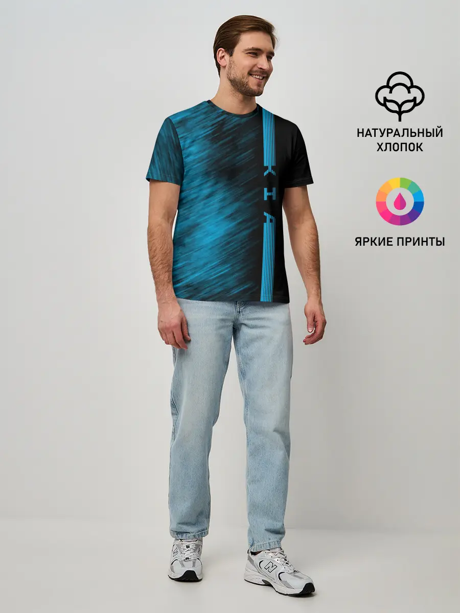 Мужская базовая футболка / Kia