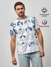 Мужская базовая футболка / Геометрические фигуры