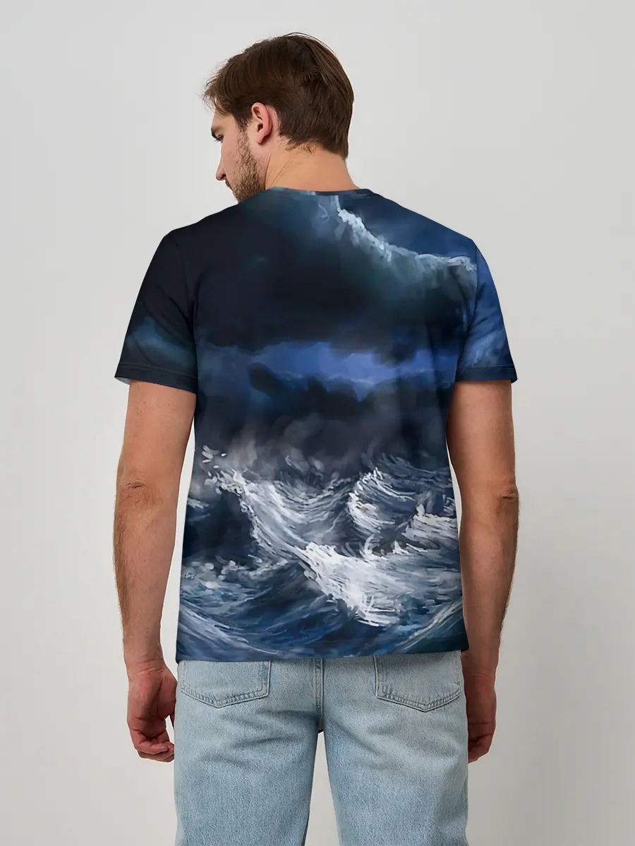 Мужская базовая футболка / Военно-морской флот