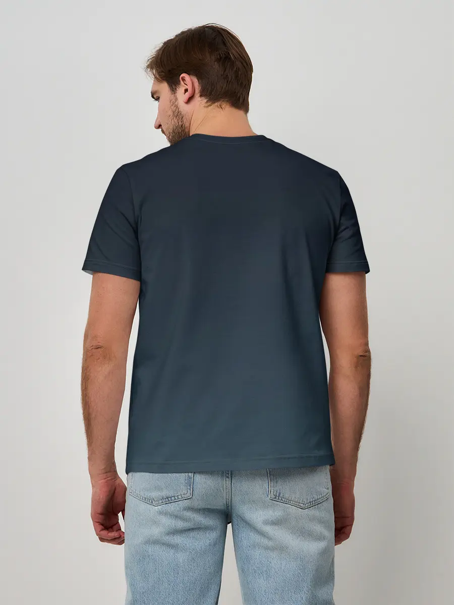 Мужская базовая футболка / Маленький принц с лисой