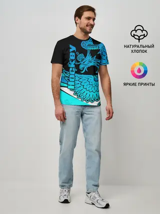 Мужская базовая футболка / Hockey