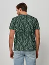 Мужская базовая футболка / Листья