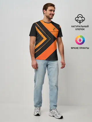 Мужская базовая футболка / PORSCHE | ПОРШЕ