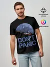 Мужская базовая футболка / Dont Panic