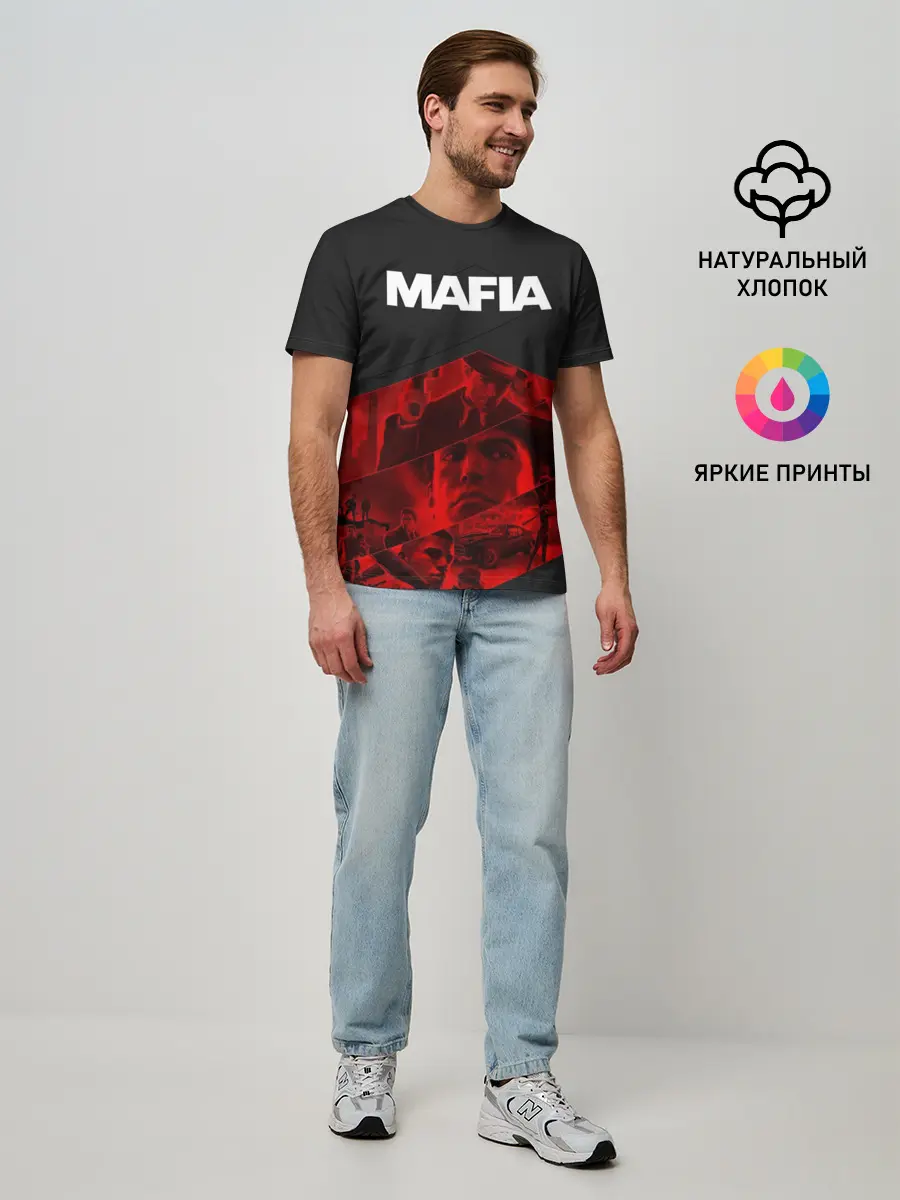Мужская базовая футболка / Mafia