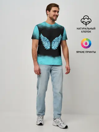 Мужская базовая футболка / Крылья Ангела