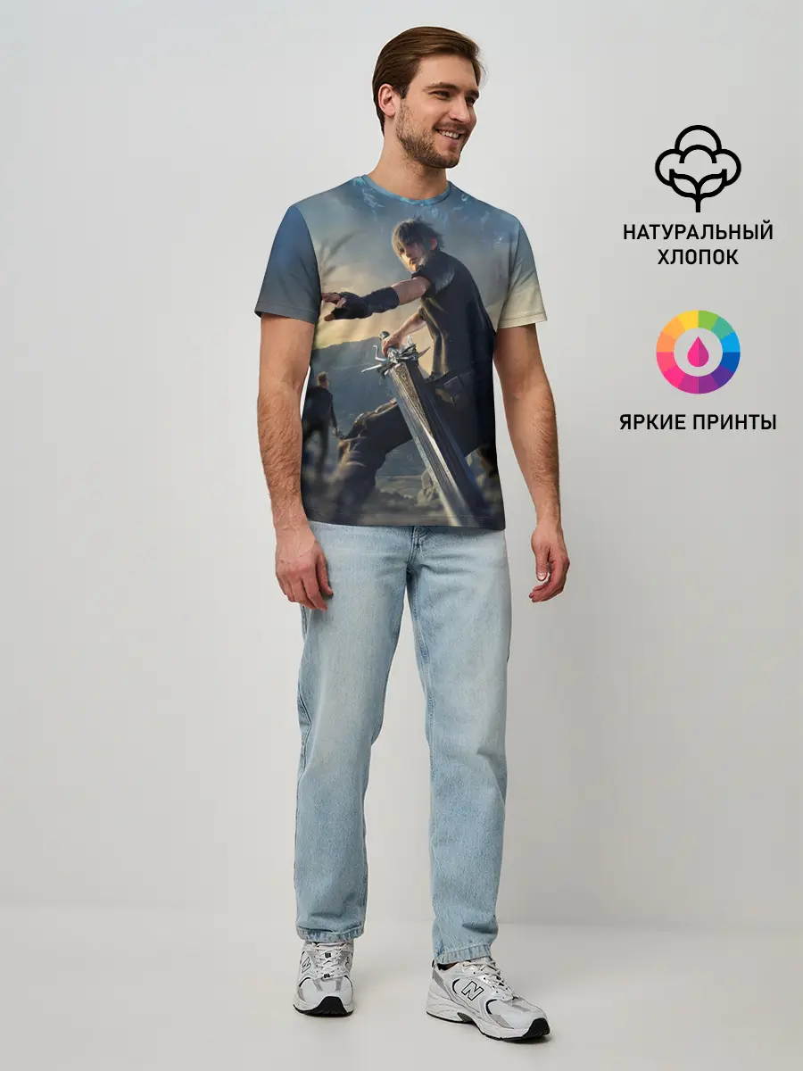 Мужская базовая футболка / Final Fantasy
