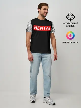 Мужская базовая футболка / Японская анимация