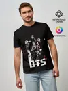 Мужская базовая футболка / BTS