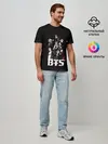 Мужская базовая футболка / BTS