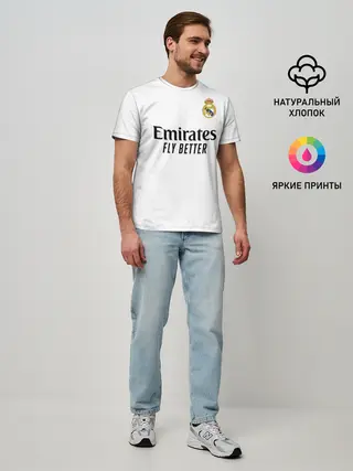 Мужская базовая футболка / Ramos home 20-21