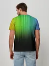 Мужская базовая футболка / Неоновый Свет