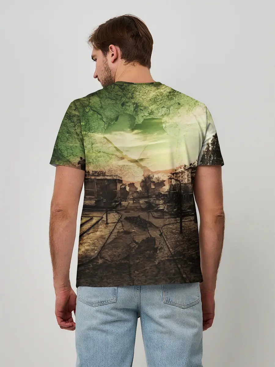 Мужская базовая футболка / STALKER