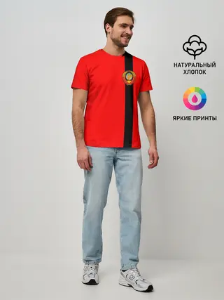 Мужская базовая футболка / С гербом СССР
