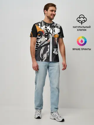 Мужская базовая футболка / Bleach