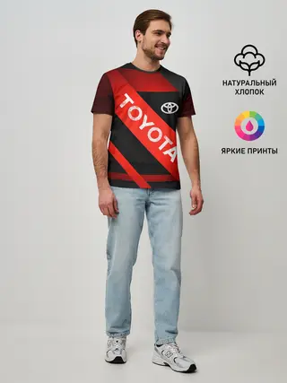 Мужская базовая футболка / TOYOTA LINES