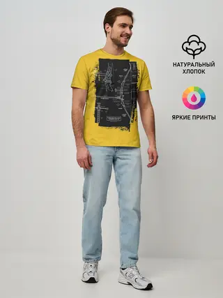 Мужская базовая футболка / Recurve bow