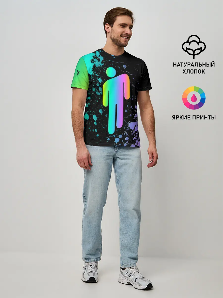 Мужская базовая футболка / BILLIE EILISH