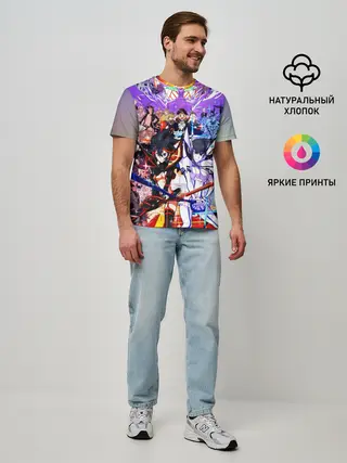 Мужская базовая футболка / Kill La Kill полный набор